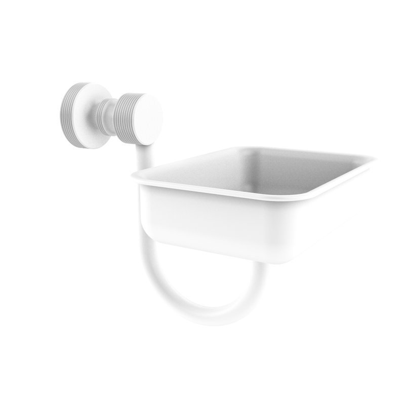 Foxtrot Soap Dish, Matte White