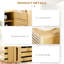 24 Pair Shoe Storage Cabinet