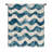 Waves Polyester Blackout Filters Out A Lot Of Light Curtain Single Panel-96021056