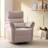 Beckette 41.75" Modern Swivel Glider Nursery Power Recliner with Adjustable Headrest-1145830069