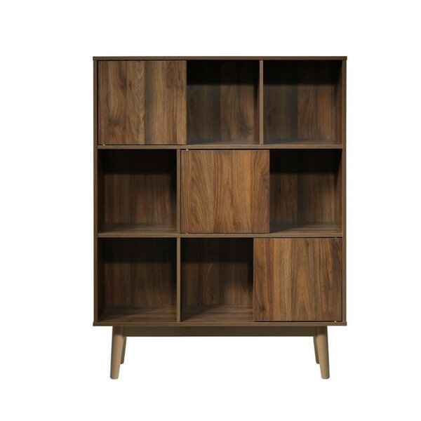 George Oliver Devos Storage Bookcase & Reviews | Wayfair