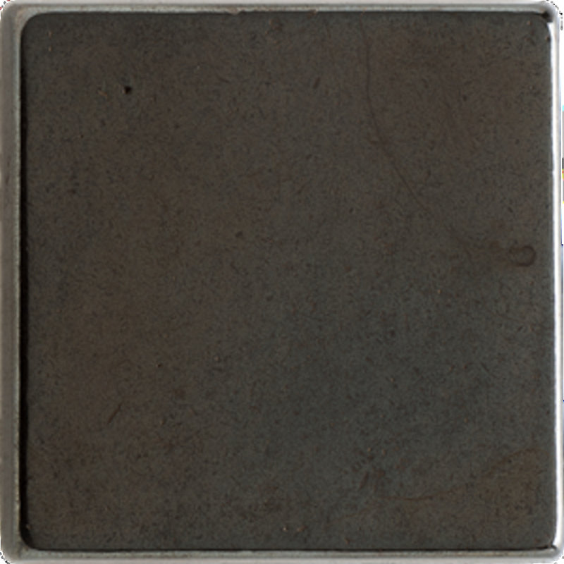 Egg Bronze Oval Knob, White Bronze Dark