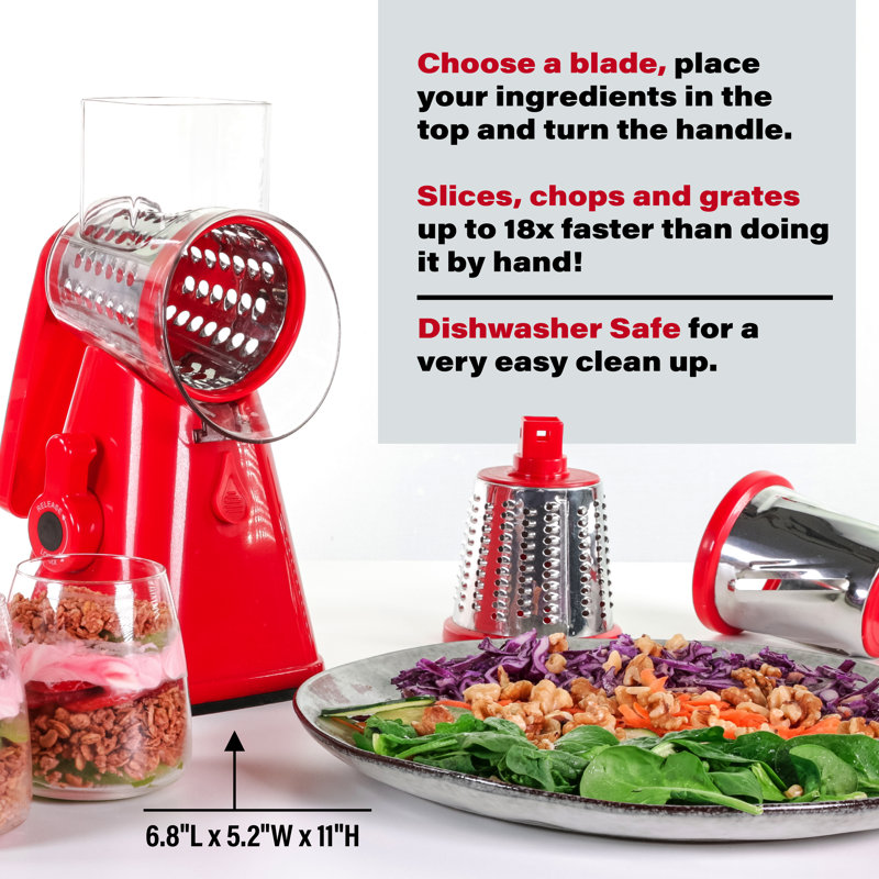 AsSeenOnTv 4 - Piece Spiralizer Set