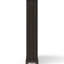 Bibliothèque en bois massif + chocolat - 6 pieds, pour la décoration de bureau à domicile, 72 po x 49 po 13,5 po, pied de conception traditionnelle 129 lb