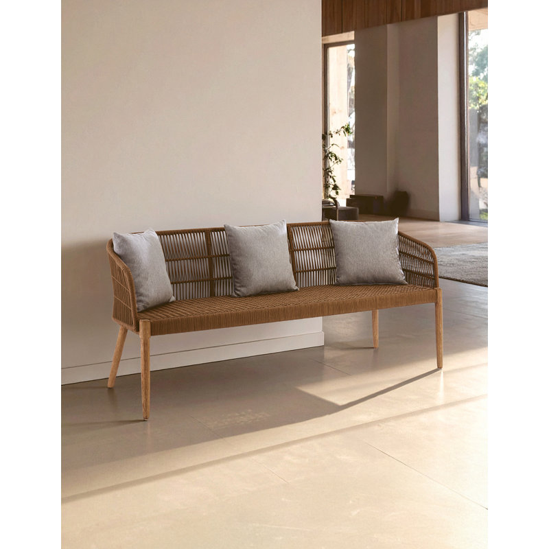 Mariami Solid Wood Bench