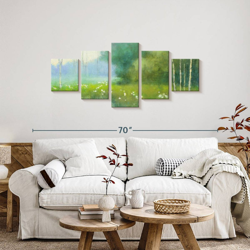 Spring Midst, 24" H x 55" W