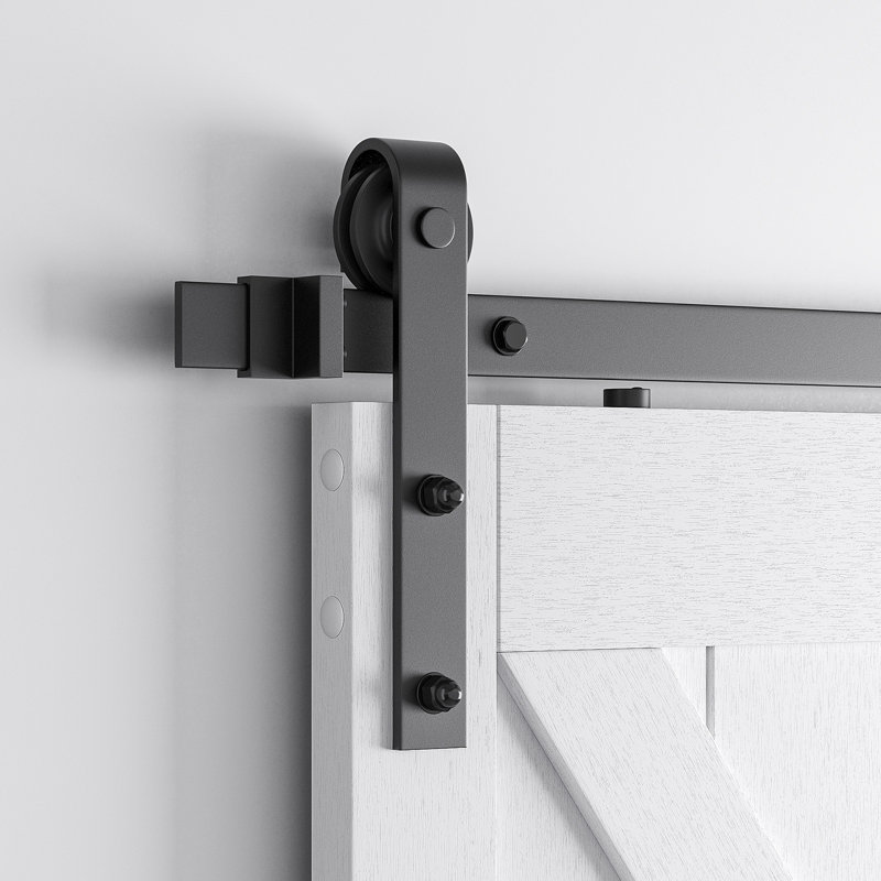 Standard Single Door Barn Hardware Kit (Not Include Door), 79.2 in.