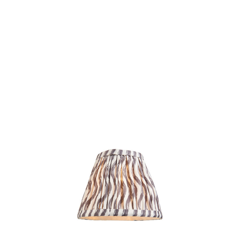 Ripple 16cm Lamp Shade, Brown