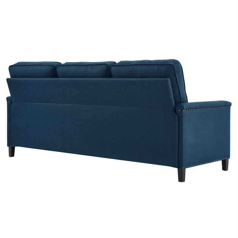 Canapé modulaire Ashton, Polyester azur