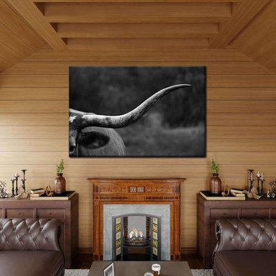 Impression sur toile Texas Longhorn
