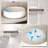 CASAINC Round Solid Surface Resin Bathroom Vessel Sink-120778155