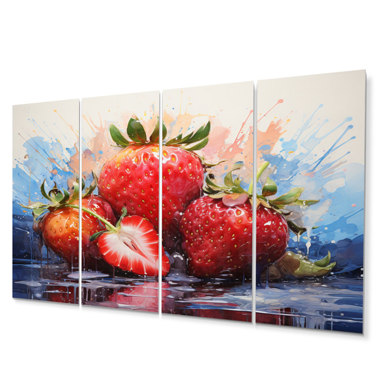 Traditional Food & Beverage Wall Decor on Metal