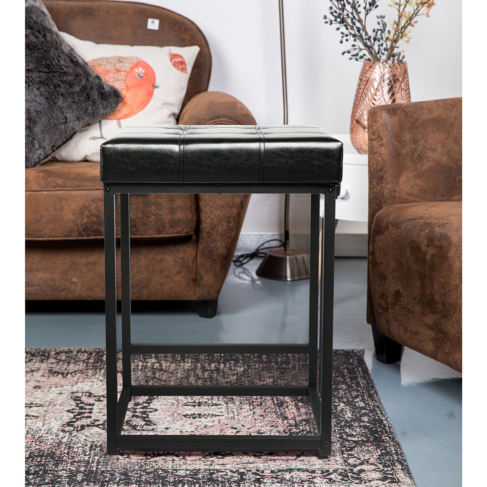 Pattern Counter Stools Everly Quinn 24'' Animal Pattern Counter Stool & Reviews | Wayfair
