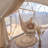Boho Crochet Chair Hammock Swing