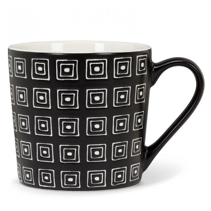 Tasse à spirale carrés