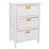 White is out of stock selected