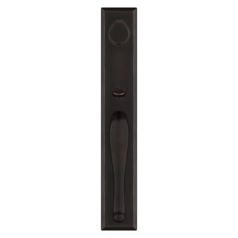 Longview Handleset, Rustic Knob, Square Interior