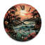 Horloge murale Kaki-501119515
