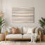 Minimalisme 11, art mural en métal beige-39074032