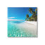 «Tropical Beach View» par Riley B - reproduction sur toile tendue-93942137