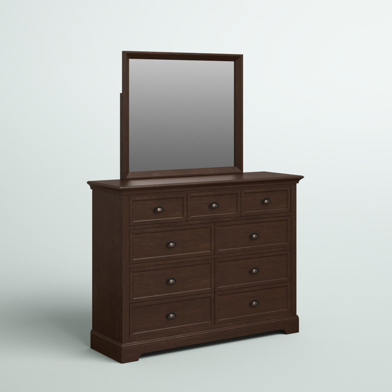 Commode 7 tiroirs avec miroir Huey
