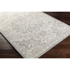 Laurel Foundry Modern Farmhouse Hilyard Performance Gray Rug & Reviews ...