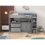 Lit mezzanine simple pour enfant Ilakkiyen-781940