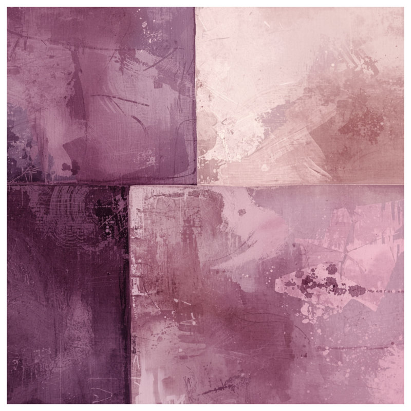 Abstract Purple Texture Comforter, Twin Extra Long