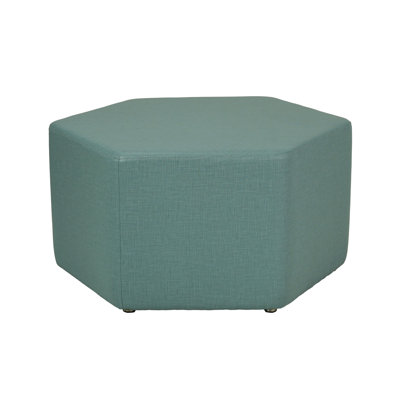 Pro Series Upholstered Hexagon Ottoman 18" Height