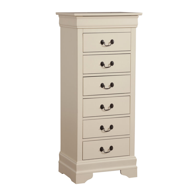 Commode à linge Louis Phillipe, Beige