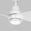Smart LED Downrod Ceiling Fan-178158279