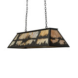 Long Elk at Lake 6 - Light Pendant