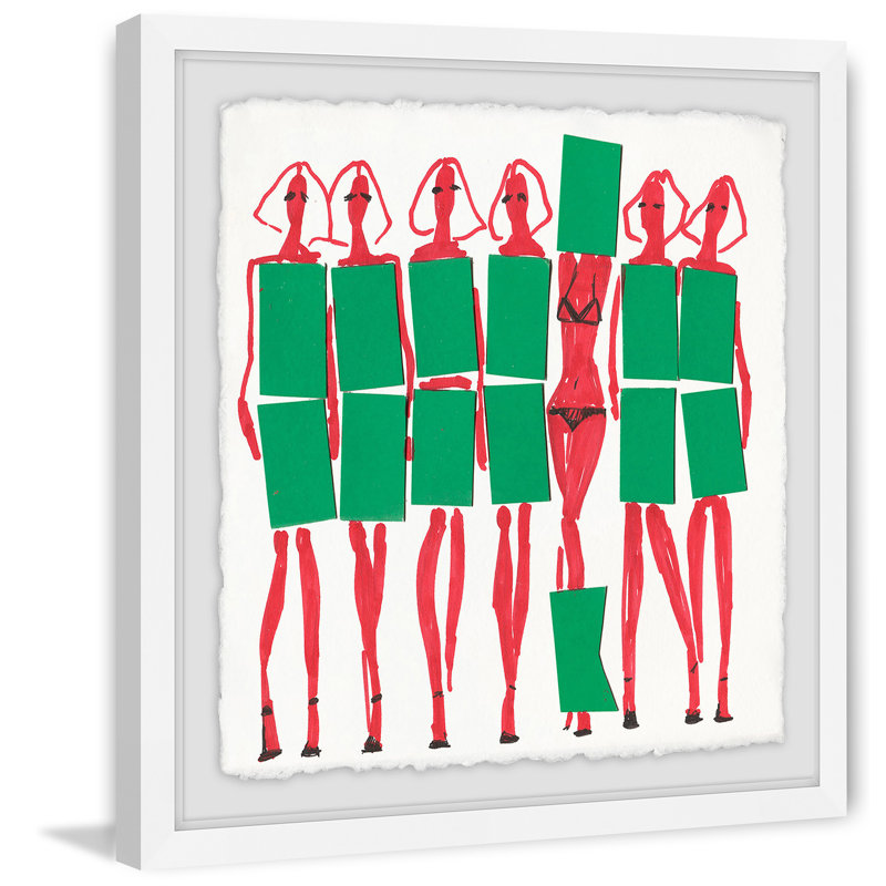 'Oops!' Framed Print, 24" H x 24" W x 1.5" D