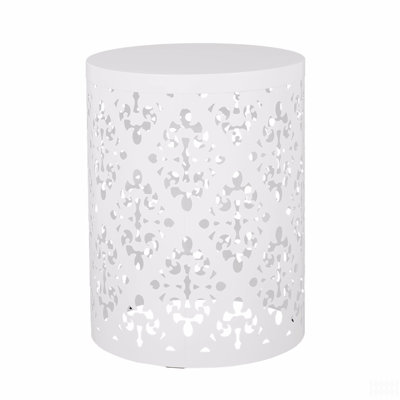 Outdoor Metal End Table