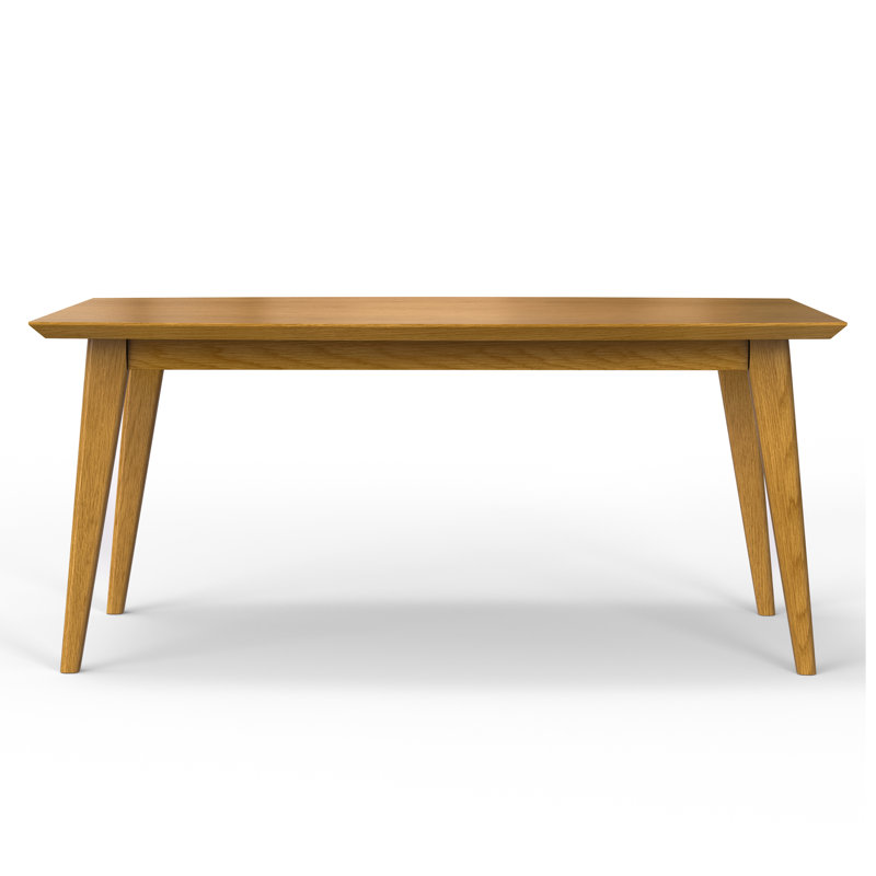 Table de salle à manger Draper, Placage de chêne
