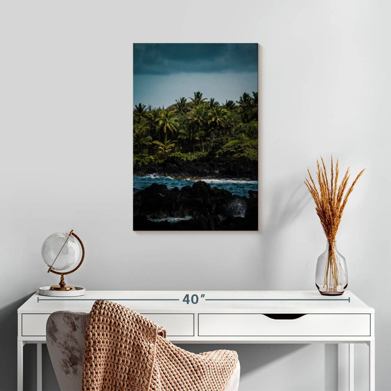 Aime Palms By The Sea, 24" H x 16" W