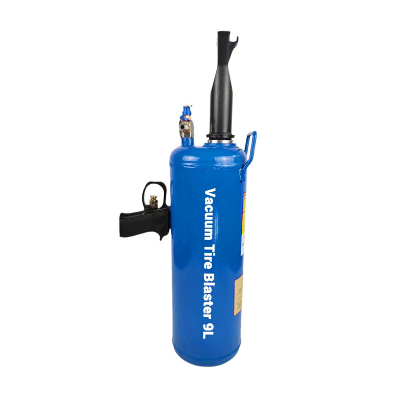 Powerful 9L, 2.4 Gal Tire Bead Seater Air Blaster – 145 PSI with Pressure Gauge & Ergonomic Handle – 87-116 PSI Working Pressure – Rapid Tire Seating Tool for Truck, Tractor, ATV, Car – Blue