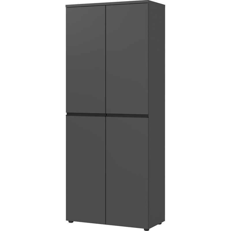 Bonares Storage Cabinet, Matt black