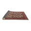 Brun traditionnel/noir/crème Tapis décoratif-1762306532