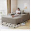 Chaise longue, méridienne surdimensionnée, canapé-lit rembourré, canapé-lit, chaises de lecture, coussins moelleux en fausse fourrure, nuage, canapés pour le salon-287290166