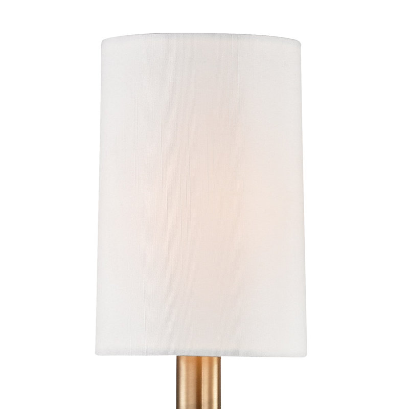 Amherst 1 - Light Wallchiere, Aged Brass