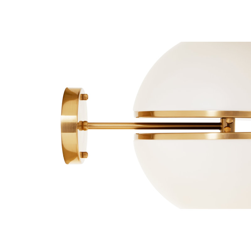Anselma Armed Sconce, Gold