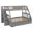 Bunk Bed With Drawers,Ladder And Storage Staircase-1232782096