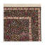 Tapis rouge / vert / brun en laine à motif floral Royale Kerman-5775474