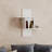 Modern Wall Shelf, White, 25.2 x 27.6 x 7.9 inches | 100% Melamine Coated Particle Board, Thickness: 0.7 inches | Space-Saving Design, Perfect for Home Decor & Organizing | Easy Wall Mount Installation-252891036