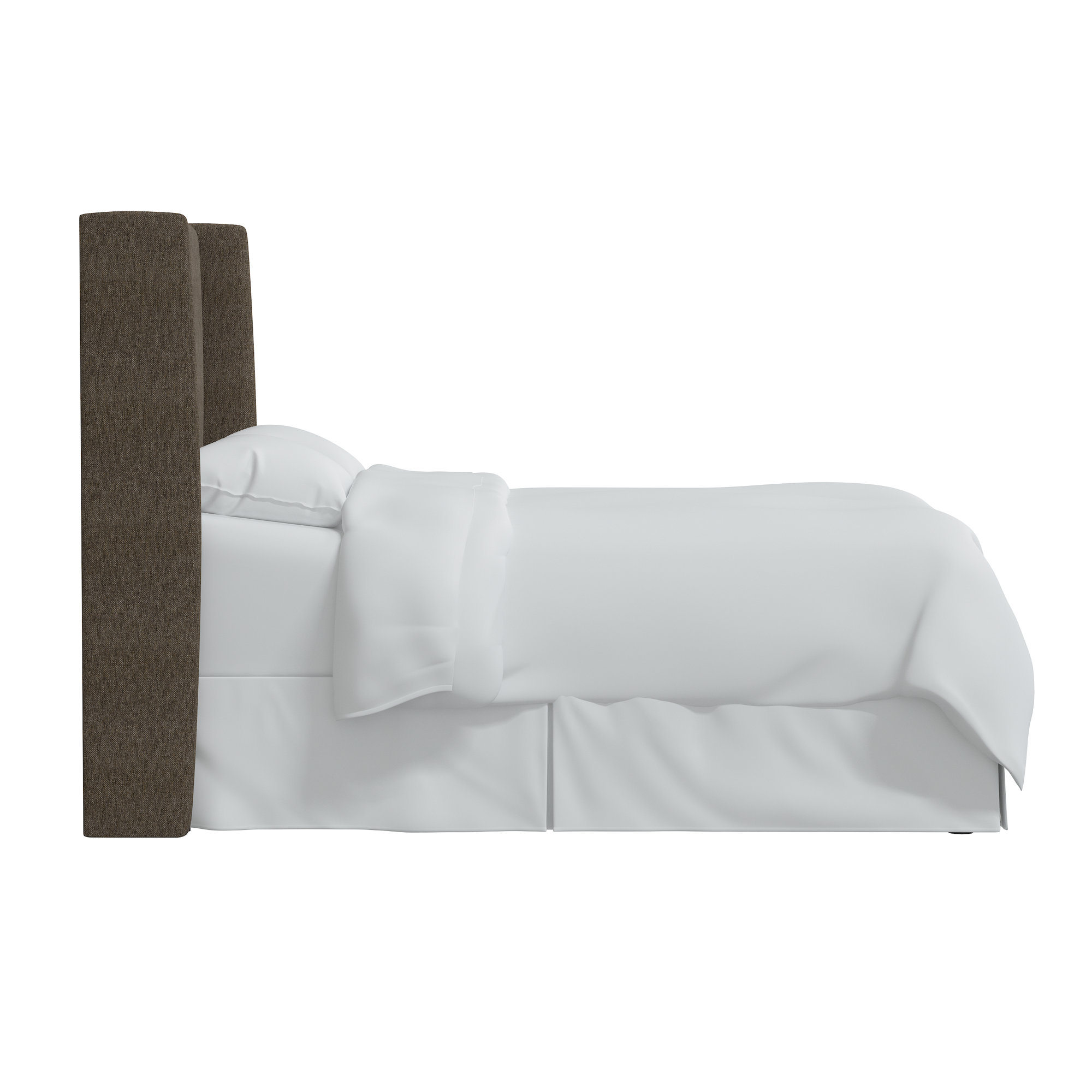Bellfield Upholstered Headboard, California King, Brown