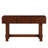 52" Mid-Century Farmhouse Fluted Console Table With Solid Wood Legs For Living Room, Hallway Entrance, Foyer-1986666780