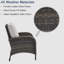 Chaise de patio avec coussins-822297622