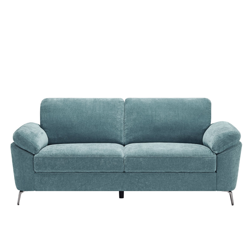 Debborah 3 Seater Chenille Sofa, Teal