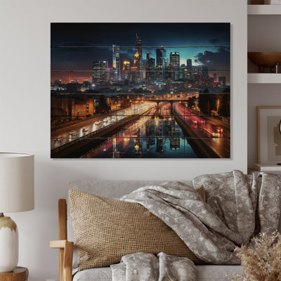 " Scenic Vibrant Cityscape "